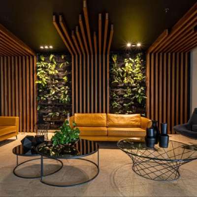 Decorative CNC wall panels for luxury living room interiors in Bangalore