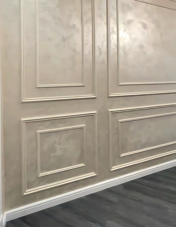 Decorative wall moulding panels for luxury home interiors in Bangalore